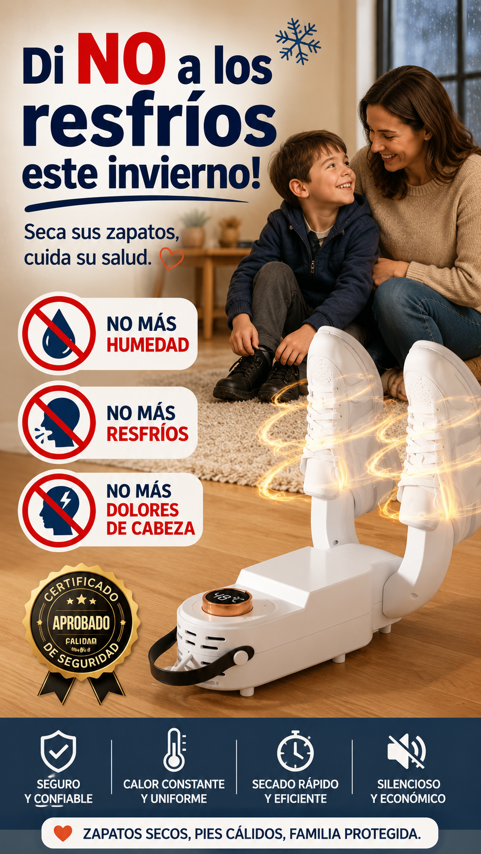 Secador Eléctrico De Zapatos